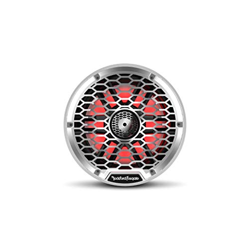 Rockford Fosgate M2-65 Color Optix 6.5” 2-Way Coaxial Multicolor LED Lighted Marine Speakers - White/Stainless (Pair) Rockford Fosgate M2-65 Color Optix 6.5” 2-Way Coaxial Multicolor LED Lighted Marine Speakers - White/Stainless (Pair)